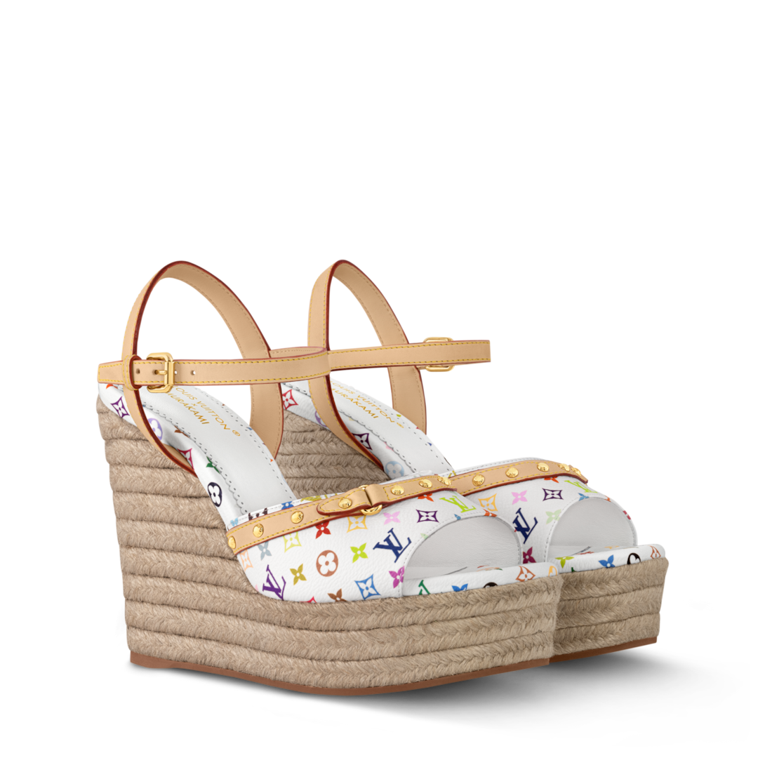 LV x TM Sandália Anabela Helios - Sapatos | LOUIS VUITTON ®